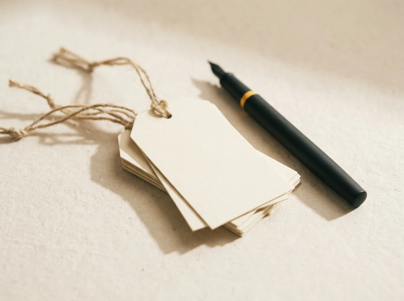 日付を書くための札